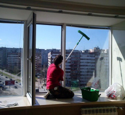Мытье окон в однокомнатной квартире Солнечногорск